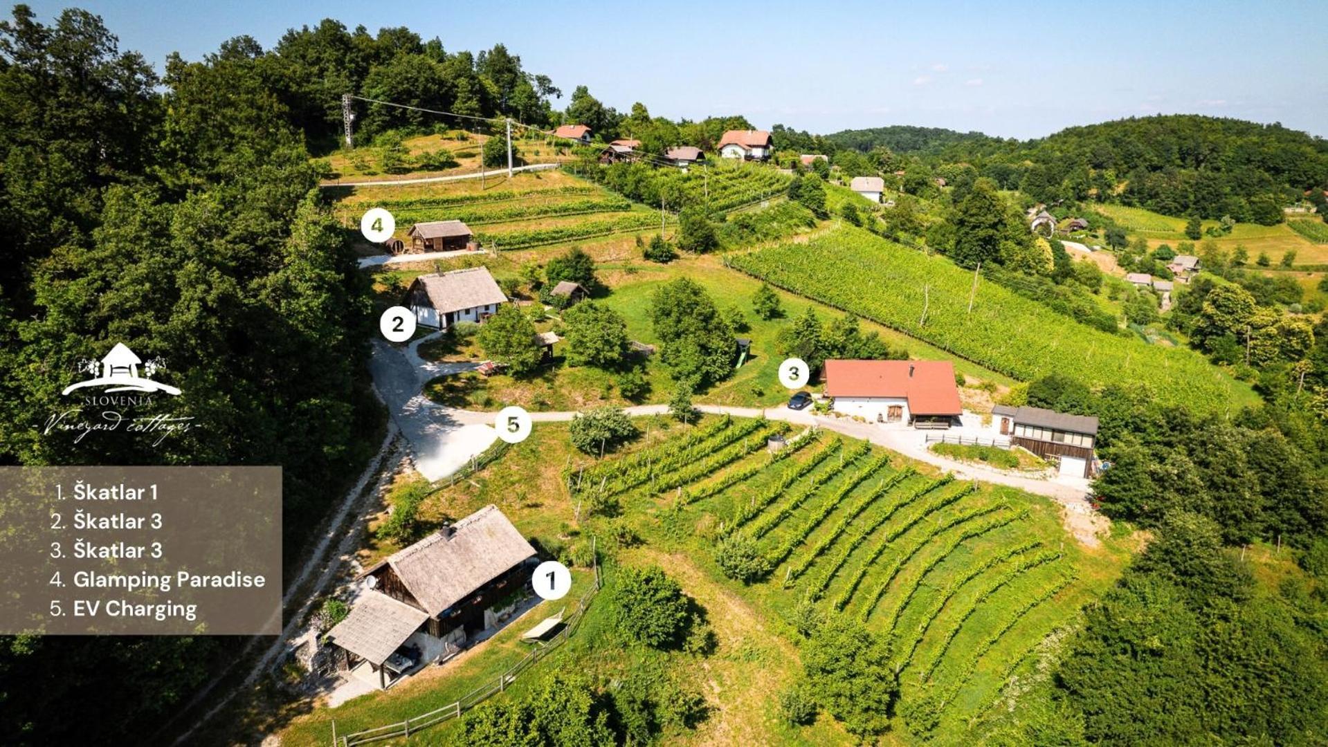 Vineyard Cottage Skatlar 奥托塞克 外观 照片